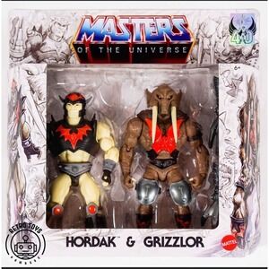 Masters of the Universe Origins Sketchbook Series Hordak & Grizzlor Mattel 2024